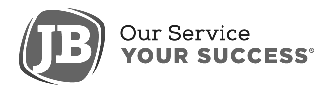 JB logo with slogan Our Service Your Success